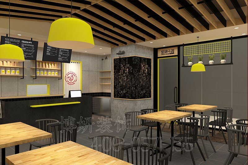  南京小吃店裝修,南京小吃店裝潢設計,南京小吃店裝修效果圖,南京裝修公司